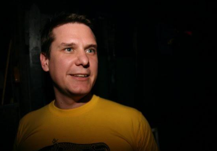 The author in 2009.